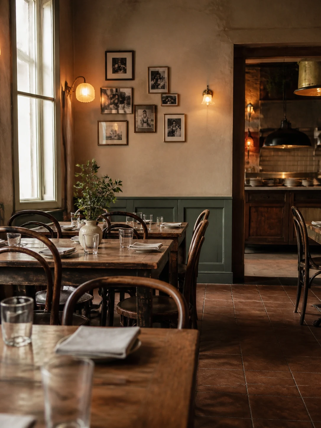 Salão do Restaurante Italiano